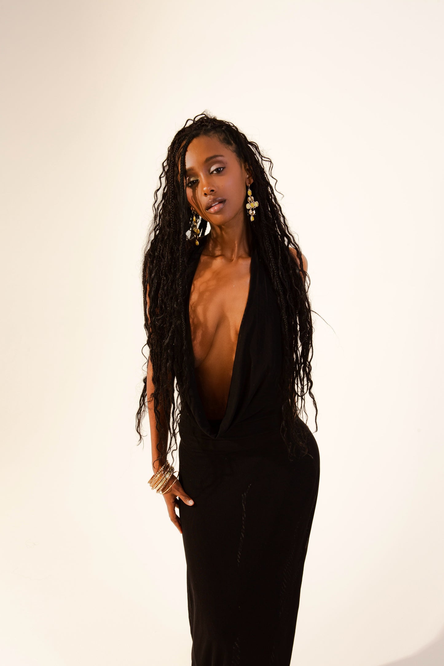 Mesh slip dress