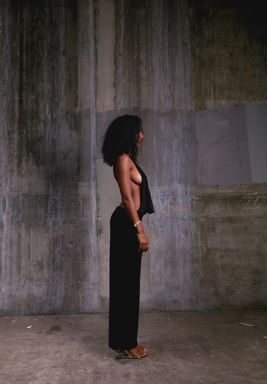 Mesh slip dress