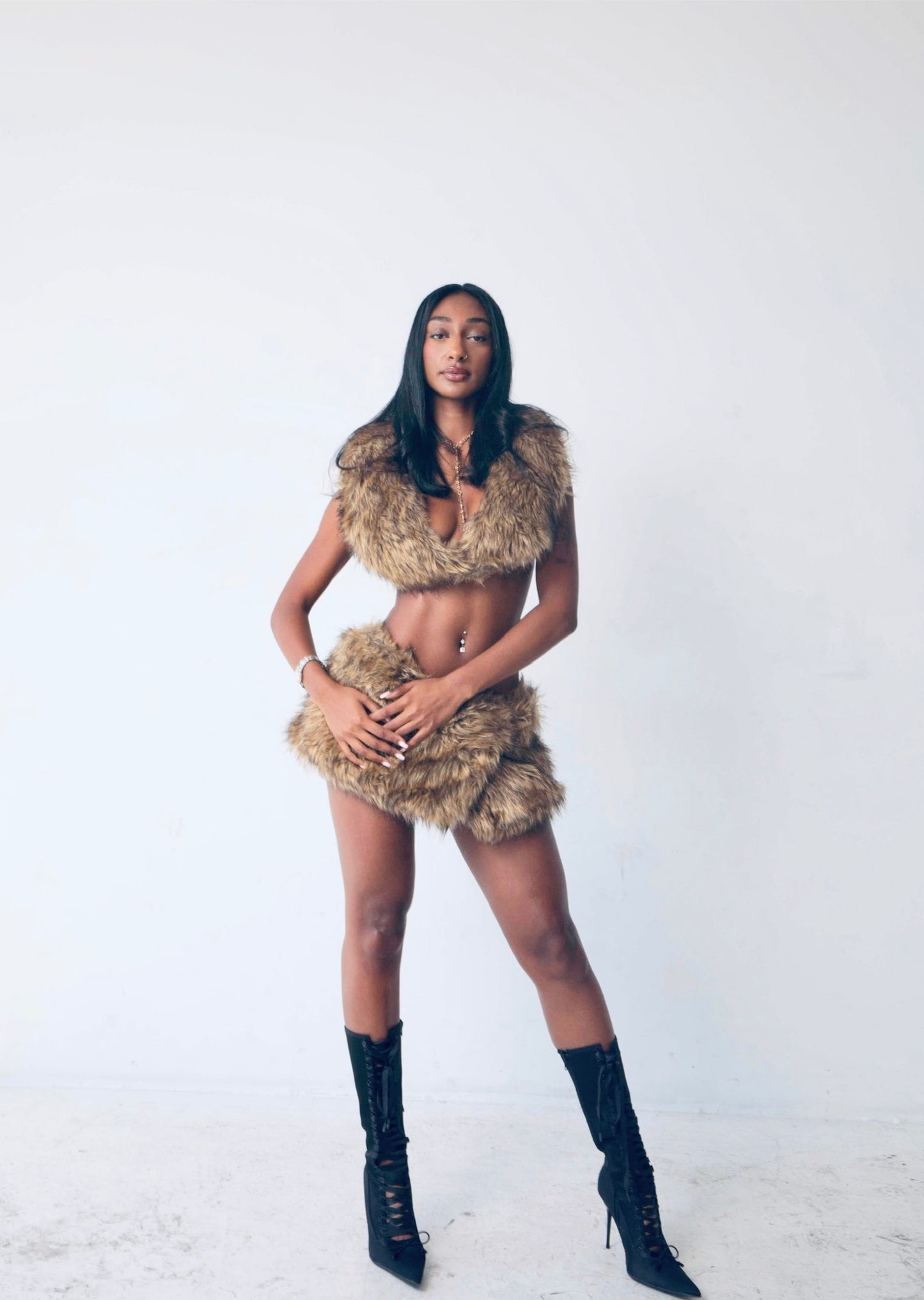 Fur skirt